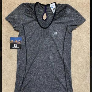 Salomon Elevate Seamless Tee, Size Medium NWT